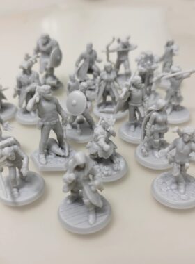 散货模型跑团标记物兵人棋子