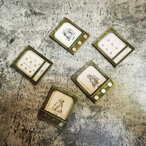 金属磁吸式先攻板套装桌游