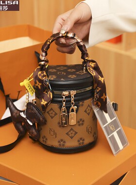 蒙娜丽莎官方正品2025斜跨包新款质感包小包包女包单肩包斜挎包百