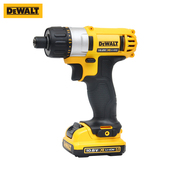 得伟DEWALT10.8V锂电电起子专业电动螺丝刀调速充电电批DCF610