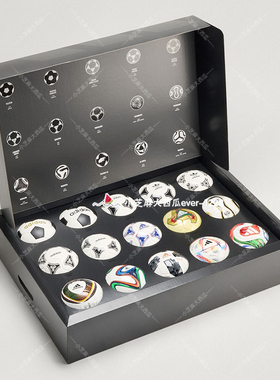 adidas阿迪达斯专柜正品HIST BALL SET M 迷你收藏款足球JN2093