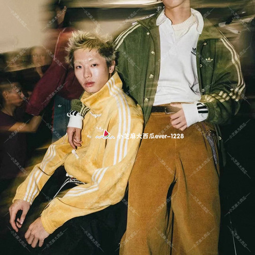adidas三叶草新中式运动宽松外套
