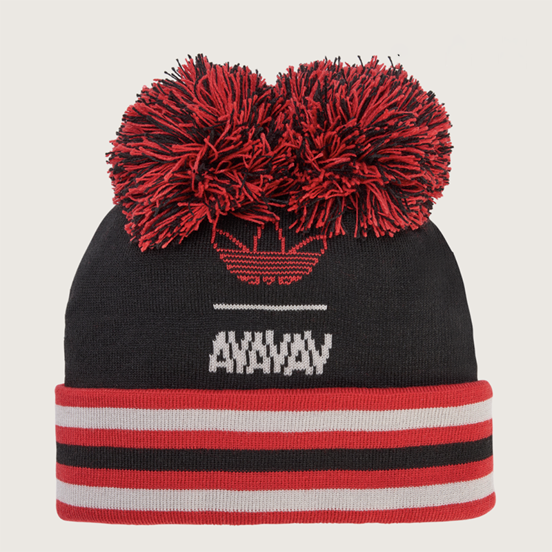 adidas三叶草无檐运动针织帽