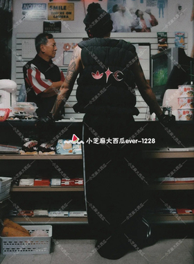 adidas三叶草THUG CLUB联名男女舒适针织宽松运动休闲长裤KF6917
