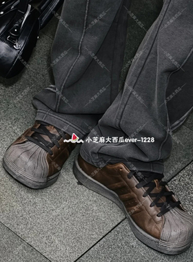 adidas三叶草AVAVAV联名SUPERSTAR女子经典休闲板鞋JR4280JR9458