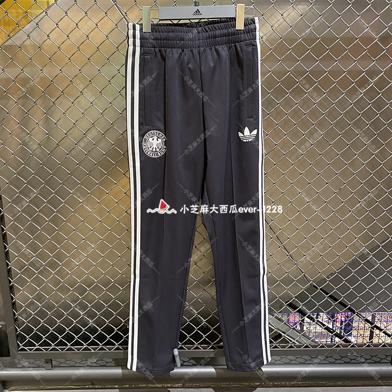 adidas三叶草足球休闲运动长裤