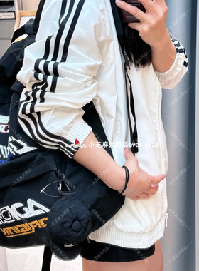 adidas三叶草Motorcore风印花可调节背带运动双肩背包KF2501/2502