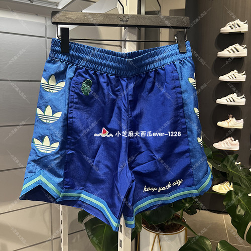 adidas三叶草篮球运动休闲短裤