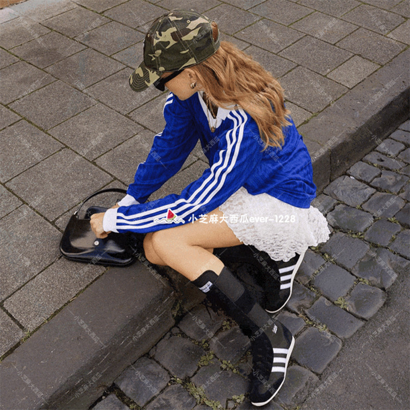 adidas三叶草经典复古休闲靴