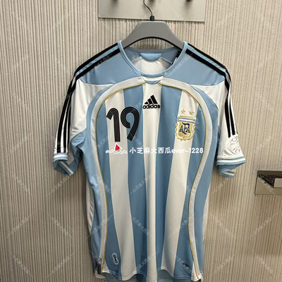 adidas阿迪达斯复古短袖球衣