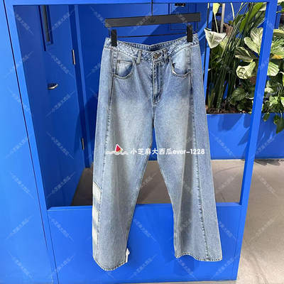 adidas三叶草休闲运动直筒长裤