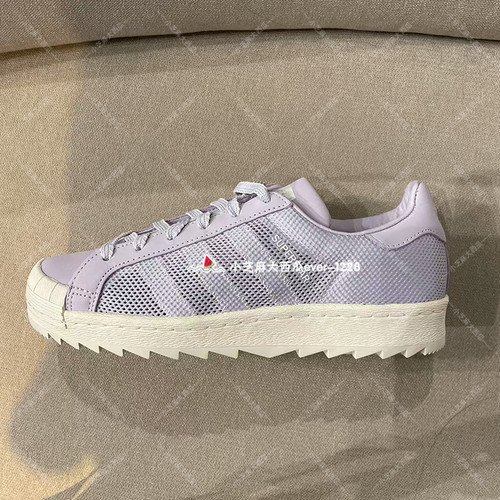 adidas三叶草陈冠希贝壳头板鞋