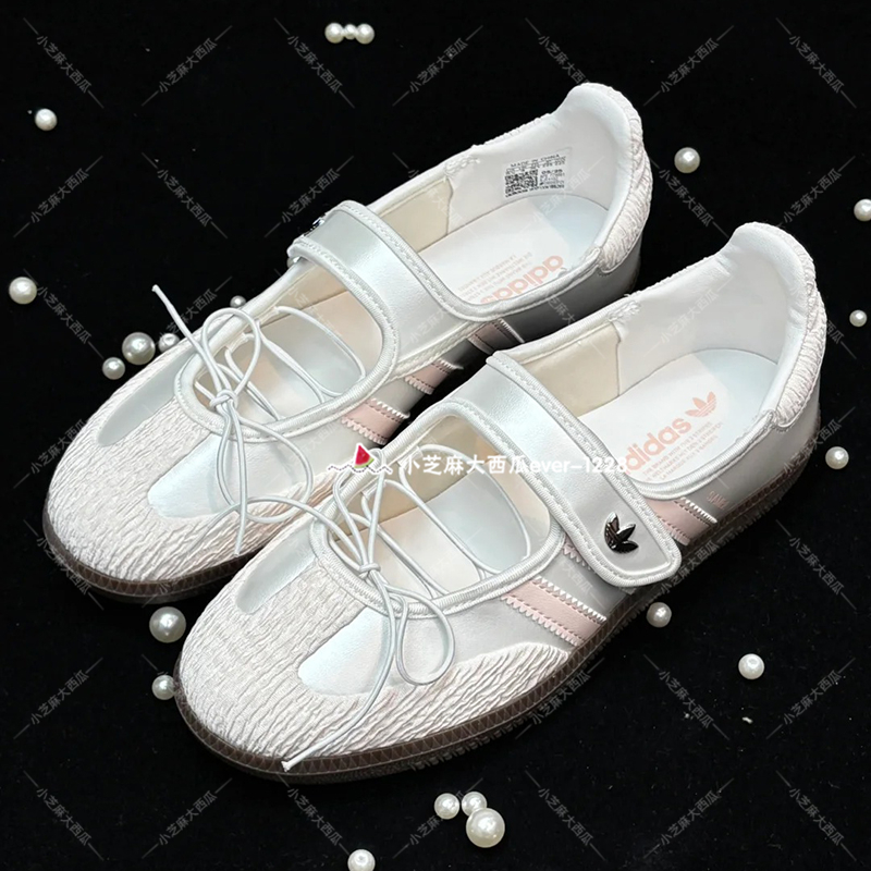 adidas三叶草百搭时尚玛丽珍鞋