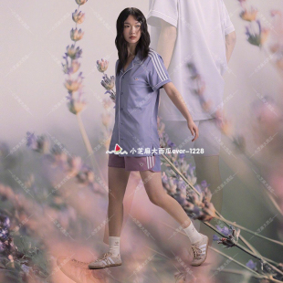 adidas三叶草专柜正品CLOT陈冠希联名经典短袖衬衫IY8684IY8685
