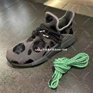 adidas三叶草豹纹动物印花运动鞋