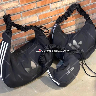 adidas三叶草运动挎包背包云朵包