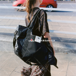 adidas三叶草正品SFTM联名可拆卸肩带时尚运动休闲托特包KC2774