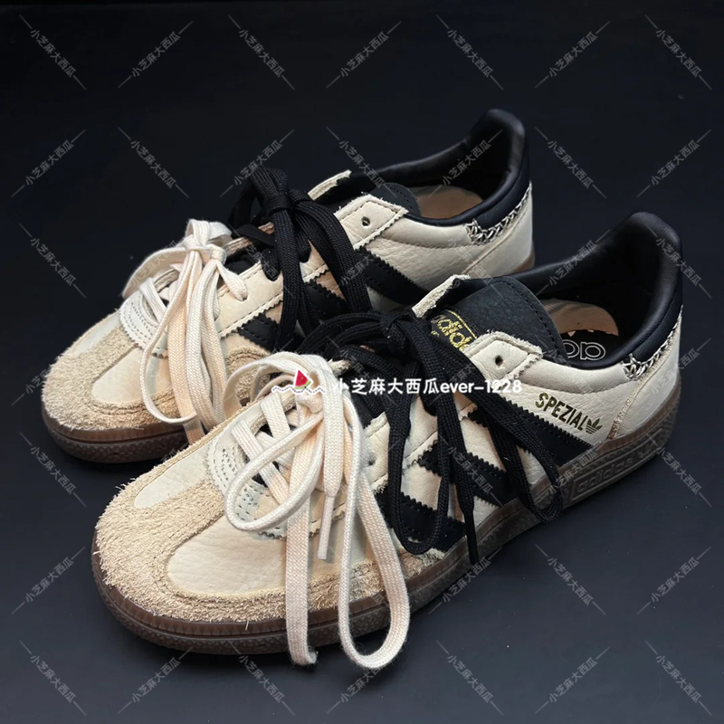 adidas三叶草手球运动鞋T头鞋
