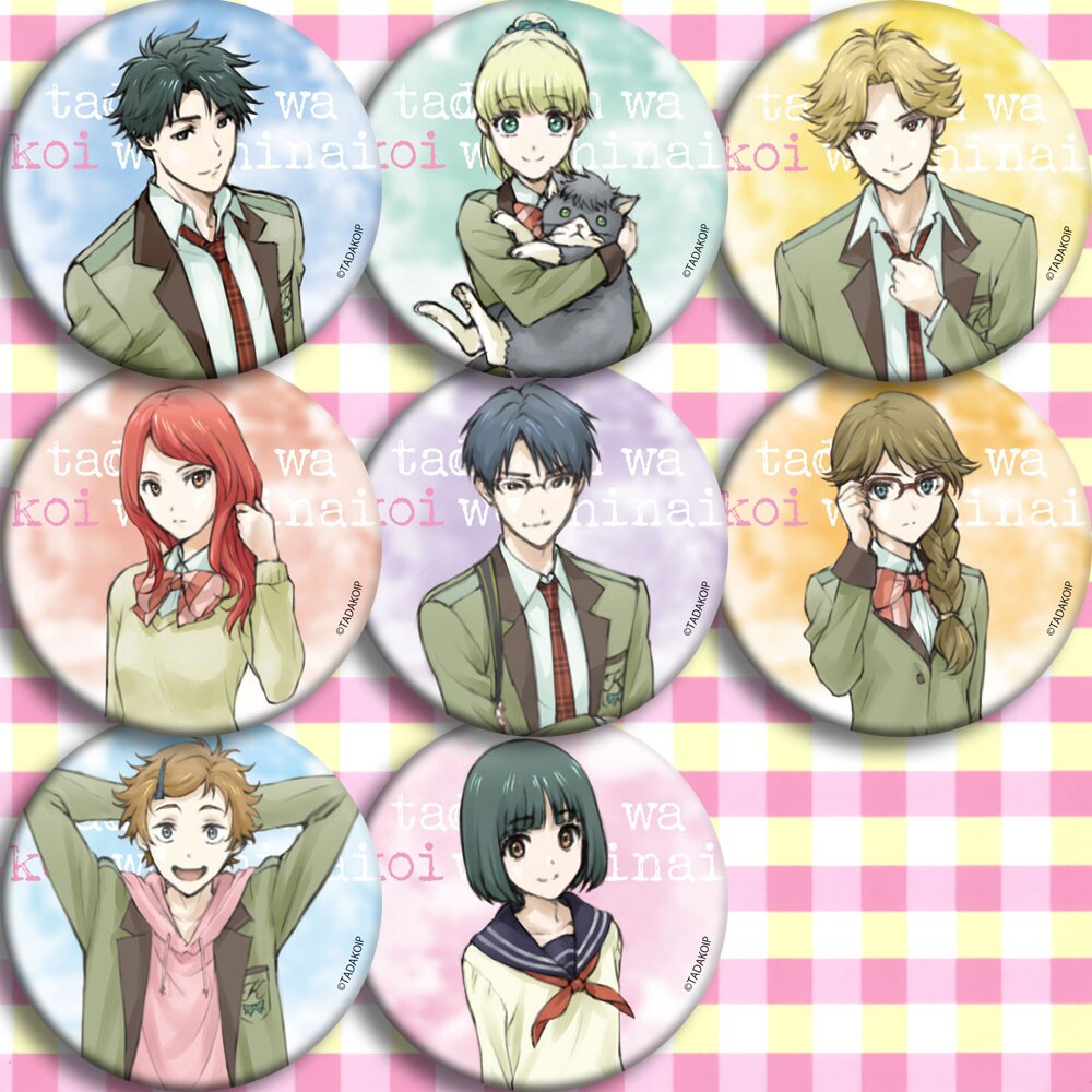 多田君不谈恋爱 动漫徽章58mm 二次元礼物周边定制吧唧海报 亚克