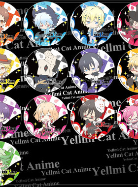 吸血鬼仆人徽章 城田真昼贝鲁琪雅小黑动漫胸章吧唧SERVAMP/G