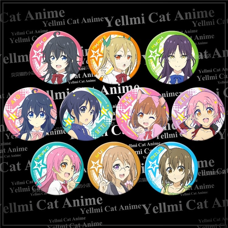 线上游戏的老婆不可能是女生 徽章a款 胸章/挂件/钥匙扣动漫周边