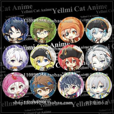 IDOLISH7徽章 七濑陆四叶环九条天二次元动漫吧唧Q版周边胸章/A