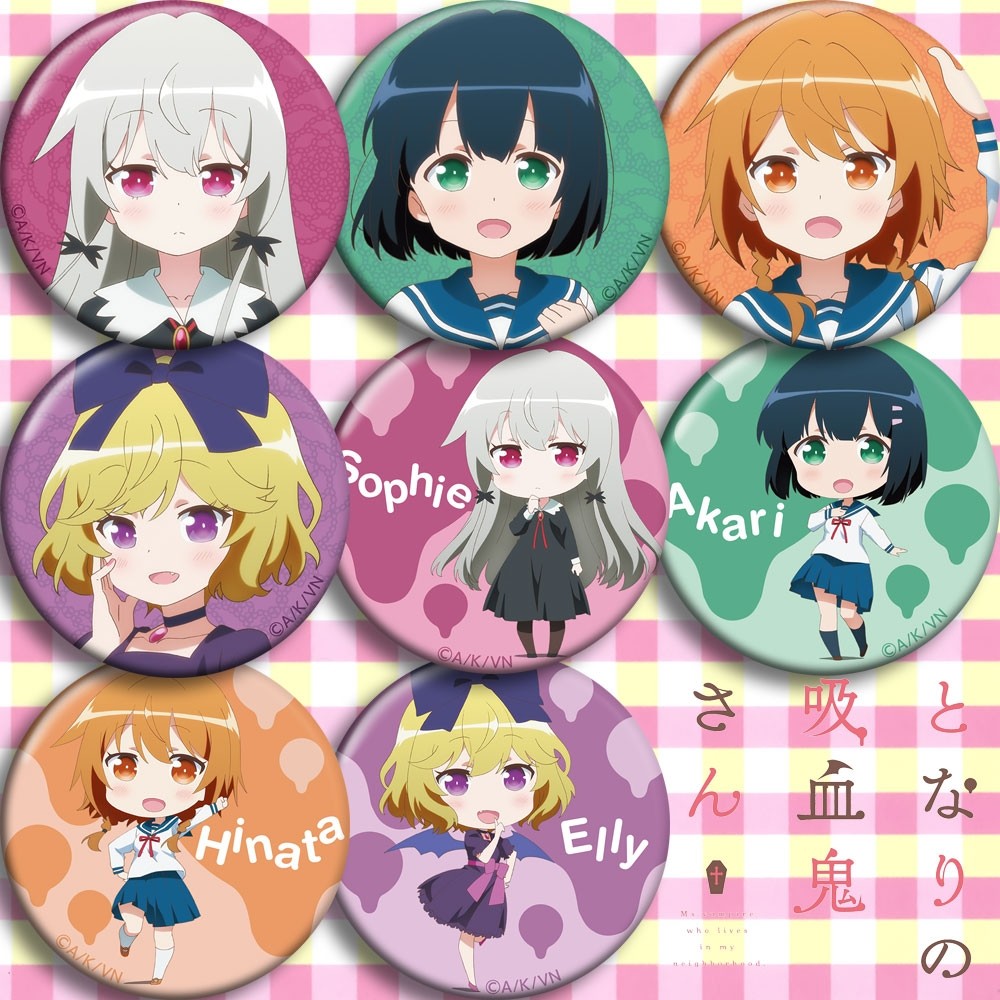 邻家索菲 动漫徽章胸章 二次元周边吧唧定制 天野灯挂件挂画海报