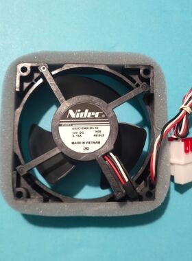 Nidec U92C12MS1B3-52 12V 0.16A 冰箱风扇