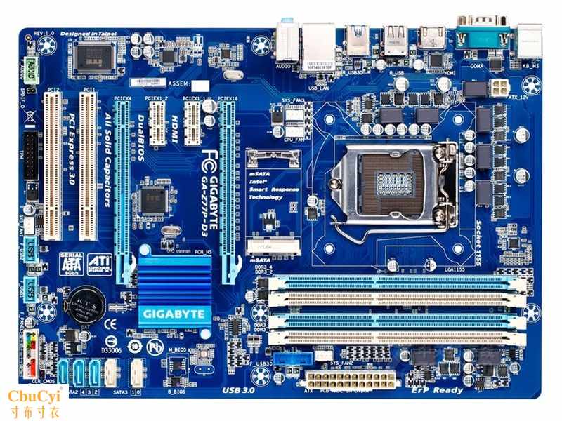 / GA-Z77P-D3全固态 带HDMI台式机电脑主板|ruв категории компьютерное оборудование/дисплей/Компьютерная периферия, материнская плата - от Buy2taobao.com для оказания профессиональной услуги покупки агента Taobao
