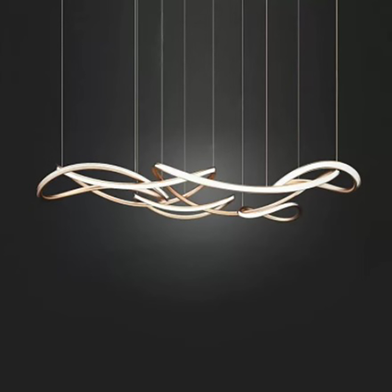 现代定制复式楼大吊灯别墅客厅灯酒店大堂售楼部沙盘工程非标灯具