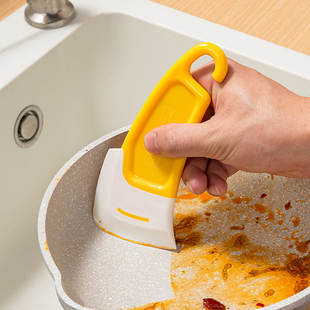 厨房油污清洁硅胶刮刀软头清洁器灶台重油污油渍油垢耐高温刮板