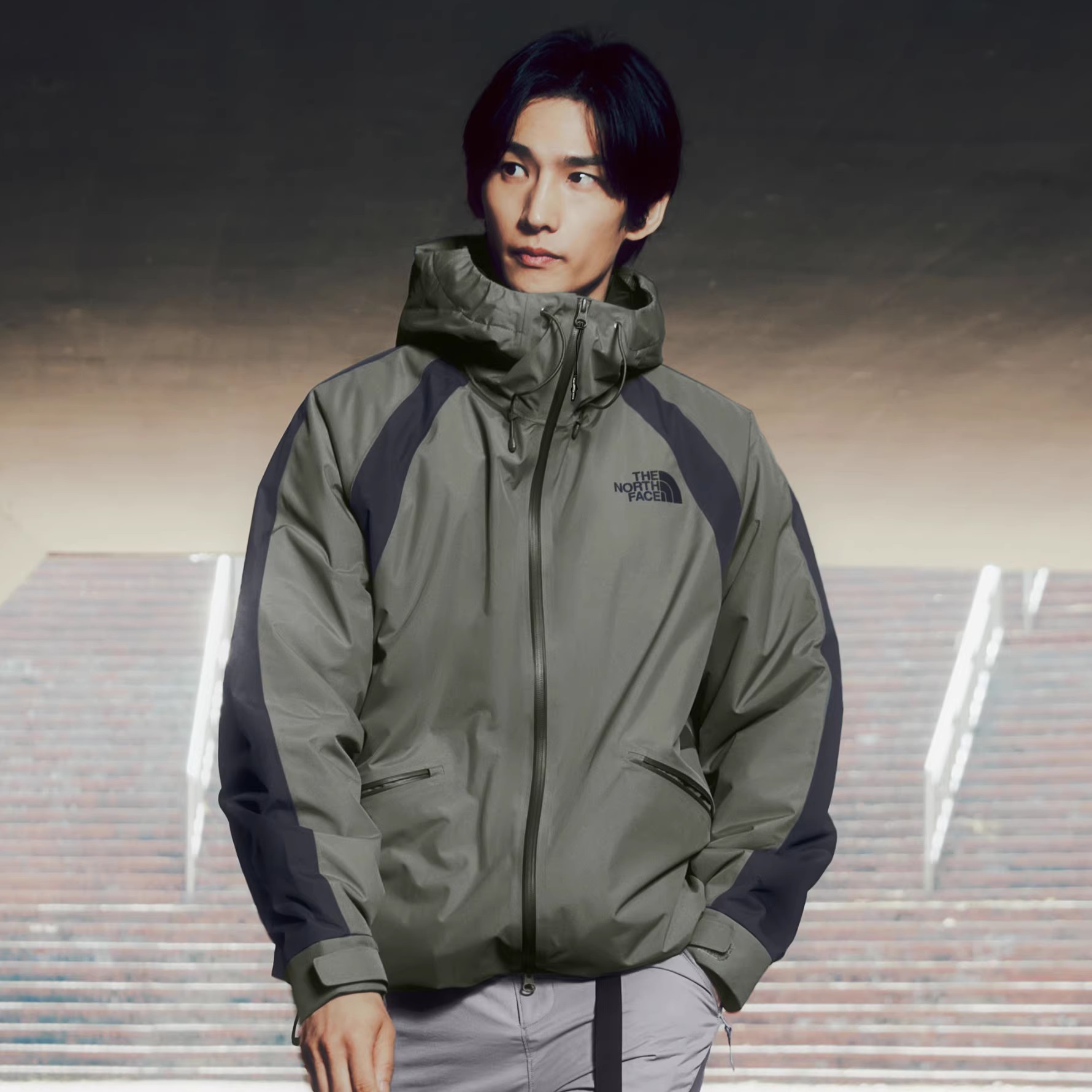 折扣现货!直邮白标男女DRYVENT防水棉服夹棉冲锋衣NJ3NQ52