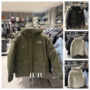 反季专柜25冬男女同款款连帽工装鹅绒羽绒服NJ1DR61