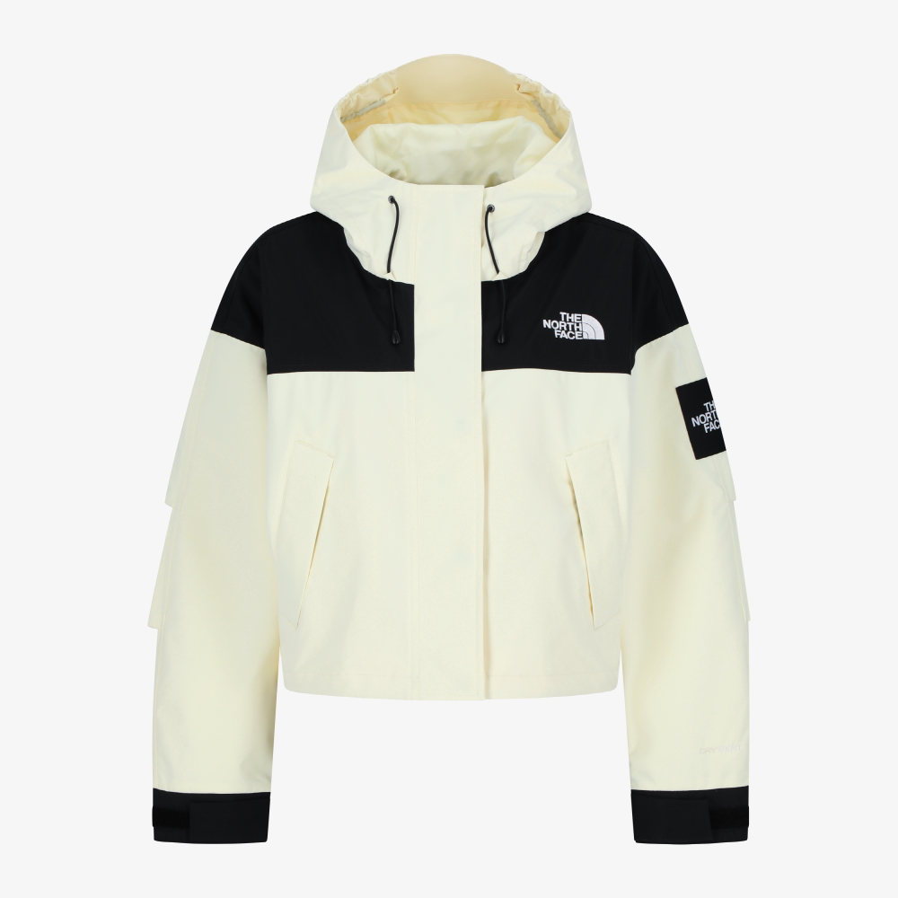 thumbnail for 现8折韩代白标北面TNF26女DRYVENT防风防水短款冲锋衣夹克NJ2HS31