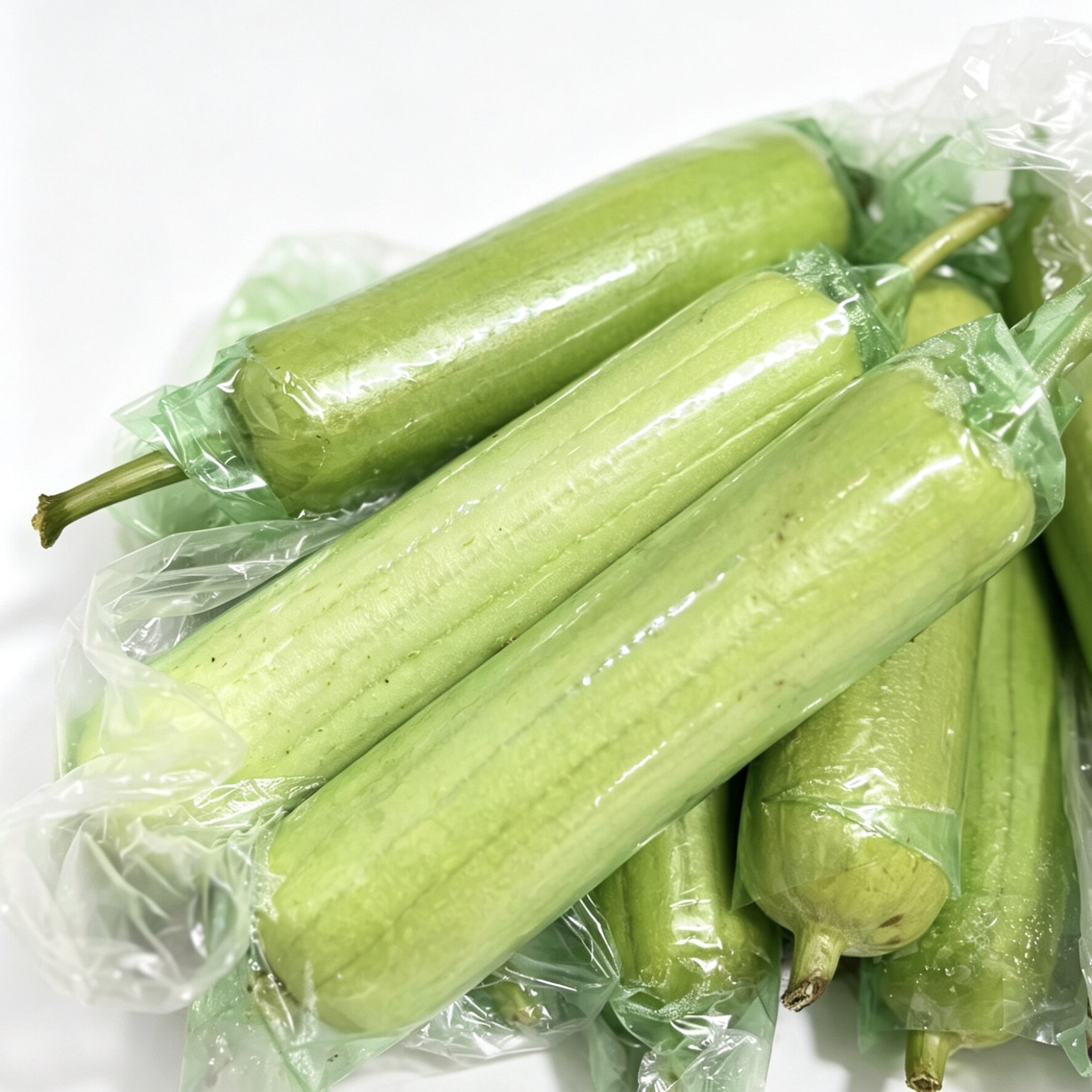 潇潇生鲜 新鲜蔬菜 短白丝瓜  湖南 肉丝瓜
