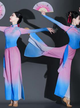 胶州秧歌服演出服女中国风独舞古典舞扇子舞蹈服装成人广场舞套装