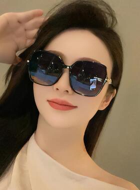 2025新款偏光墨镜女款级感太阳镜防紫外线显脸小近视带度数眼镜