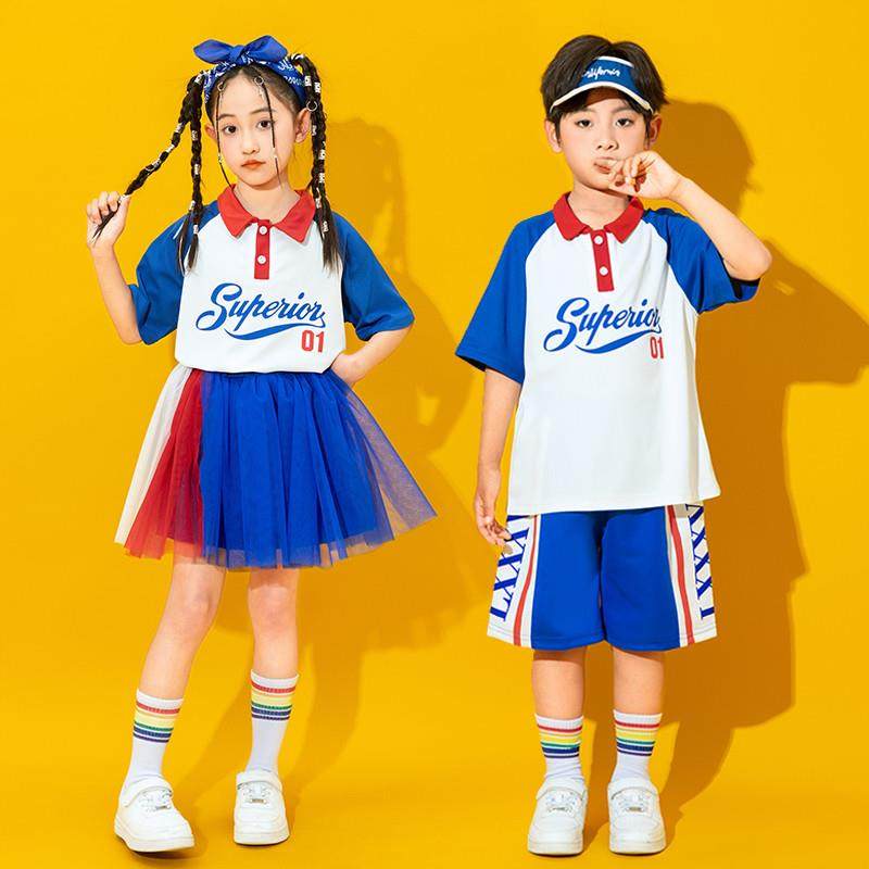 六一儿童演出服运动会开幕式服装小学生啦啦队表演幼儿园舞蹈班服