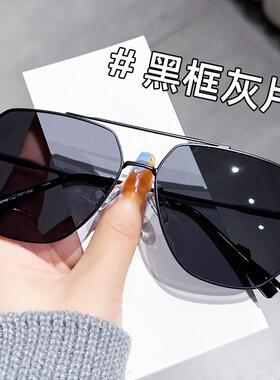 墨镜大脸男士开车专用驾驶蛤蟆镜防紫外线新款旅游偏光太阳眼镜