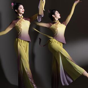 胶州秧歌演出服女剧目艺考古典舞蹈服装飘逸民族风扇子广场舞套装