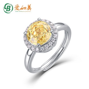 时尚简约S925银渡18K金PT950铂金千禧玫瑰切戒指女风开口指戒饰品