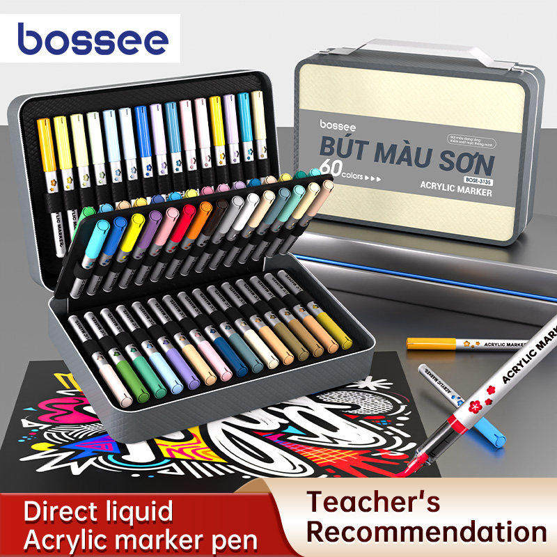 思进直液式丙烯马克笔软头儿童不透色可叠色专用美术画笔速干水彩笔小学生绘画专用彩笔智能控墨不断墨帆布包,文具电教/文化用品/商务用品,马克笔,淘宝优惠券,粉丝福利购,淘宝优惠卷