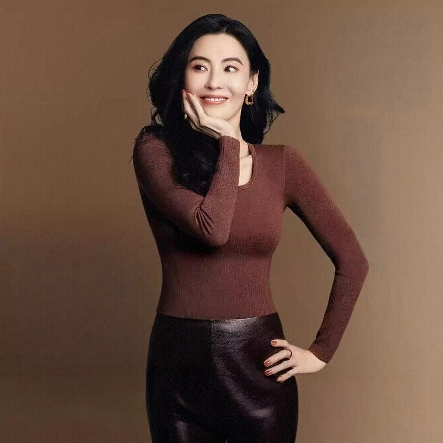 女士保暖内衣修容塑形热能衣女长袖保暖打底修身显瘦套装秋冬保暖