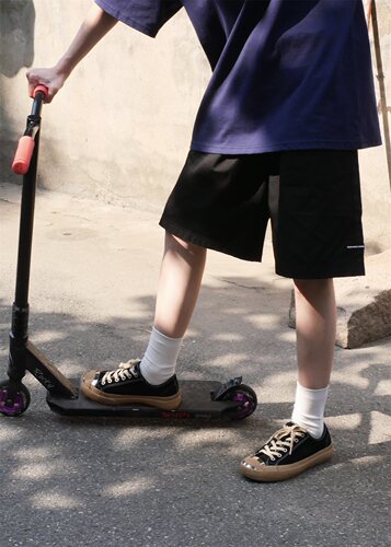 ICE轻便轻薄短裤简约百搭