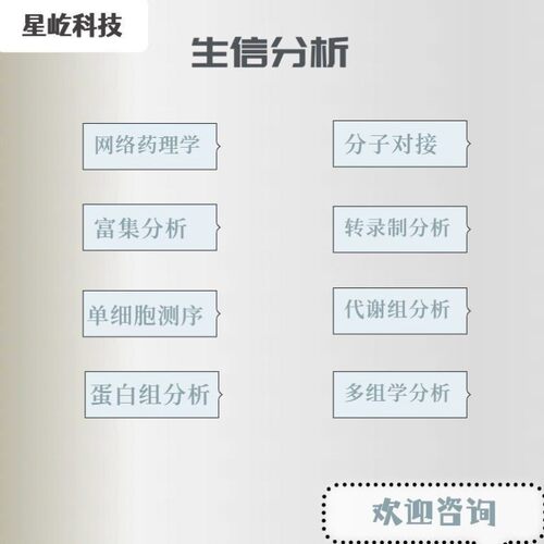 生信分析  单细胞测序服务  2-9分定制 TCGA/GEO/KEGG数据库挖掘
