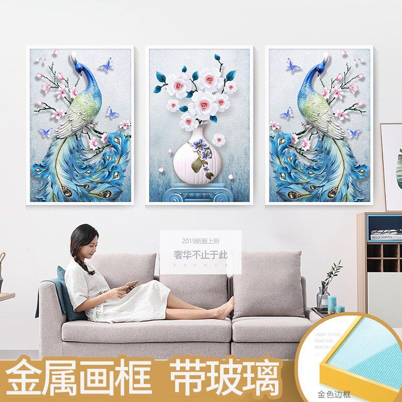 粘贴钻画点钻孔雀钻石画满钻新款客厅梦幻壁画十字绣走廊点贴|msdalam kategori rumah Fabrik, Cross Alat Jahit dan Aksesori, Cross Stitch Kit - dari Buy2taobao.com untuk memberikan perkhidmatan ejen Taobao profesional membeli