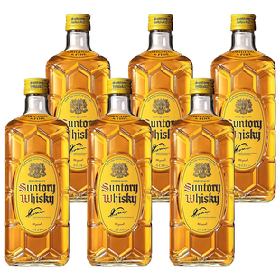 正品行货带码 三得利角瓶角牌嗨棒威士忌日威洋酒无盒700ml 6瓶