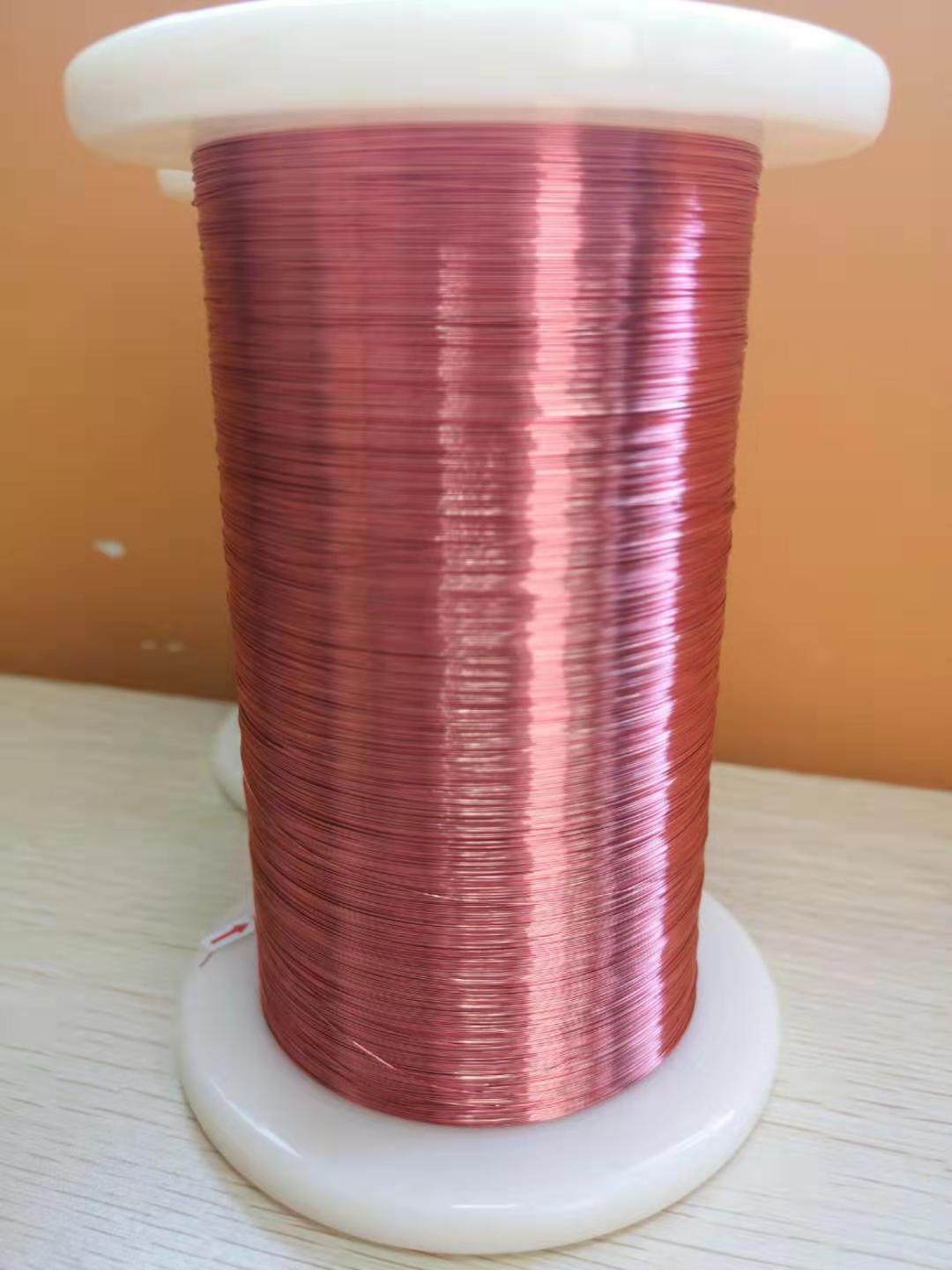 5N单晶铜双并自粘直焊型漆包线0.12mm*2整轴36AWG耐酸碱耐高温 G9