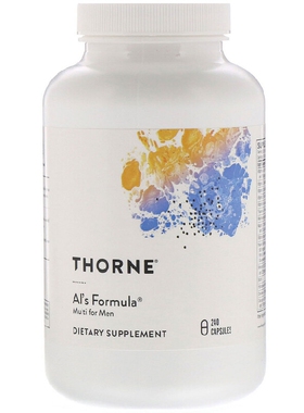 美国品牌Thorne Research 男性综合维生素矿物质 240粒