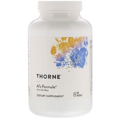 美国品牌Thorne Research 男性综合维生素矿物质 240粒